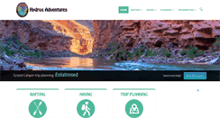 Desktop Screenshot of hydrosadventures.com