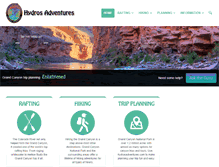 Tablet Screenshot of hydrosadventures.com